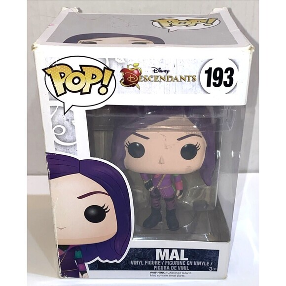 Mal Disney Descendants 193 Funko 2016 FUN POP NEW box slightly damaged
